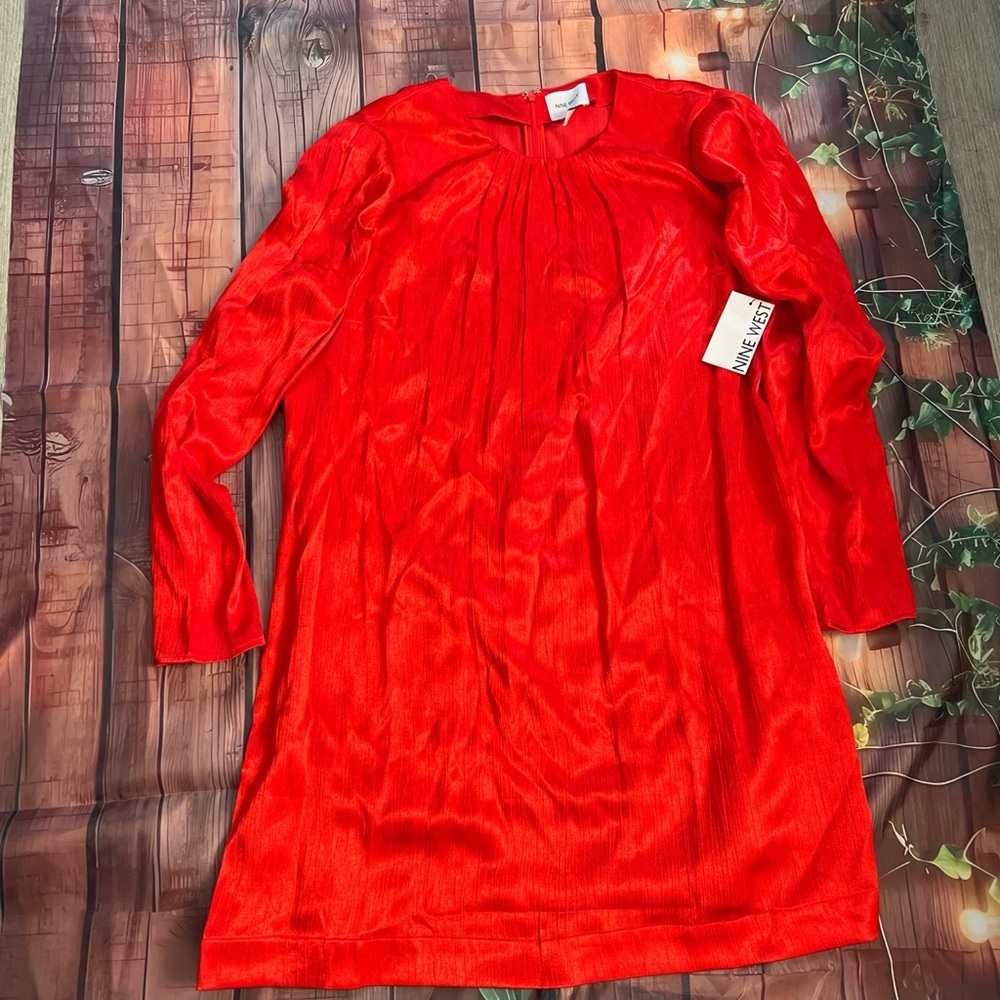 Nine West Vibrant Red Kids Dress